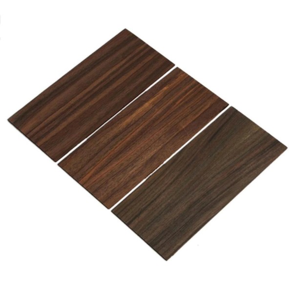 Unbranded 3 Pack Rosewood Guitar Headplate Veneer Headstock Head Shell