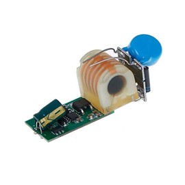 TEAMNIGT 1 Pcs DC 5V-12V 15KV Pulse Arc Boost Coil Board High Voltage Generator Step-up Module Arc Igniter Coil Module