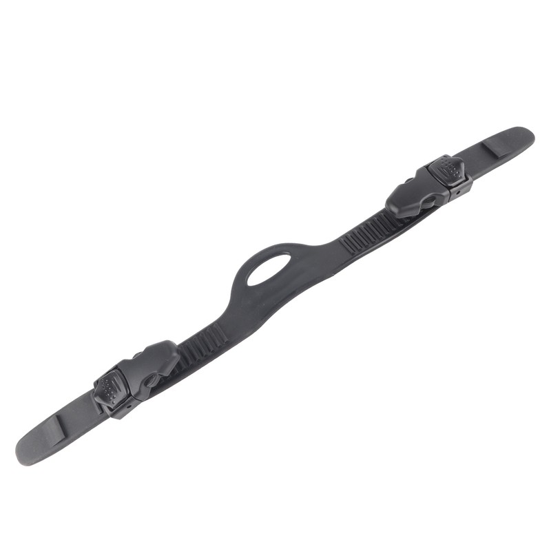 1Pair Diving Adjustable Scuba Diving Fins Straps Accessory (L)