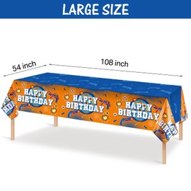 Dart Battle Tablecloth Dart Battle Table Cover Gun Game Themed Rectangle Plastic Table Cover Dart Battle Party Supply for Gunfight Game Theme Party Birthday Party, 54 x 108 Inches (1 Piece)
