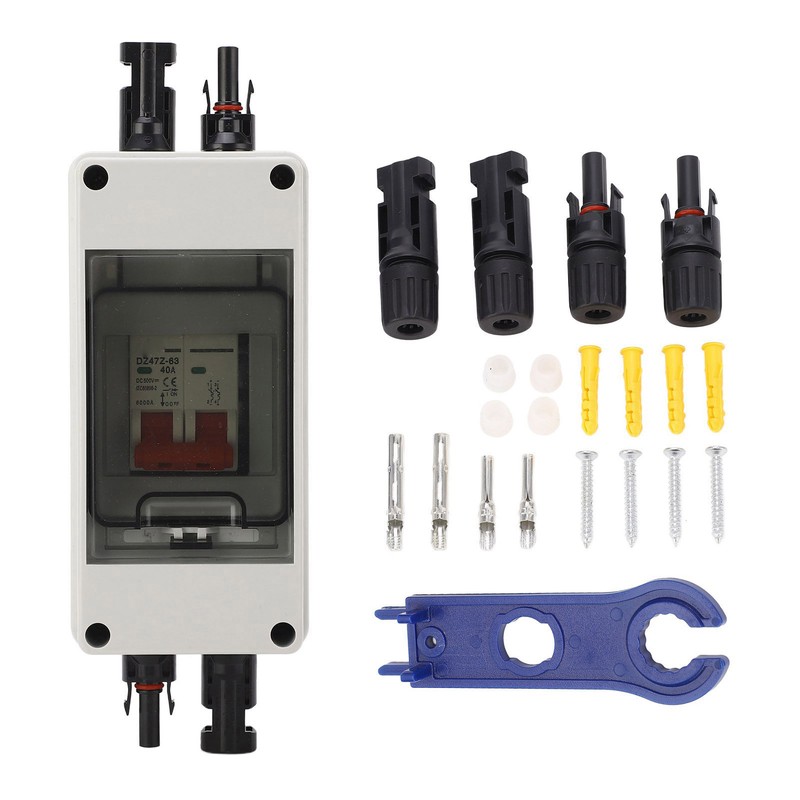 Solar Disconnect Switch Mini Circuit Breaker with IP65 Waterproof Distribution