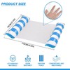 Water Hammock, Inflatable Pool Float，4-in-1 Multi-Portable Water Pool Float Hammock