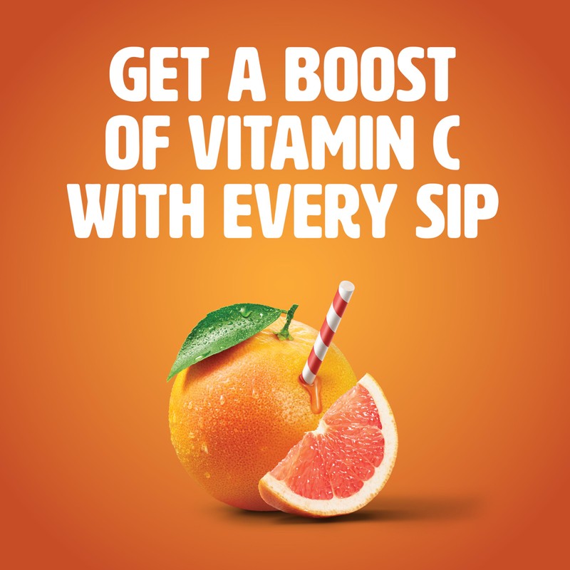 Tropicana Ruby Red Grapefruit Juice, 10 Ounce (Pack of 24)