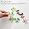8 Pieces MBTI Personality Acrylic Jigsaw Shape Fridge Magnet