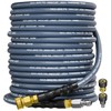 TechSweepPro 3/8" 4800PSI Pressure Washer Hose 75FT with Swivel Quick