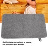 Felt Sauna Mat, Water Absorption, Heat Insulation, Durable Felt Material,