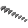 Woodruff Fasteners Key, 80pcs Metal Woodruff Keys Assortment Kit Set