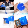 BBDINO Silicone Mold Making Kit, Liquid Silicone for Molds Making