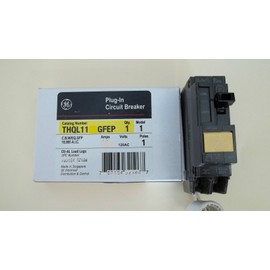 Ge Plug in 1 Pole 30 Amp Ground Fault Equipment Protection Thql1130gfep Circuit Breaker