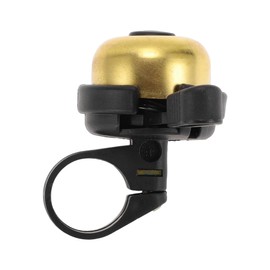 TUCKBOLD MTB Mountain Bike Road Bike Bicycle Trigger Bell 75 dB Retro Crisp Ringing Loud Sound Horn Adjustable Bicycle Bell Gold Tone for Adults