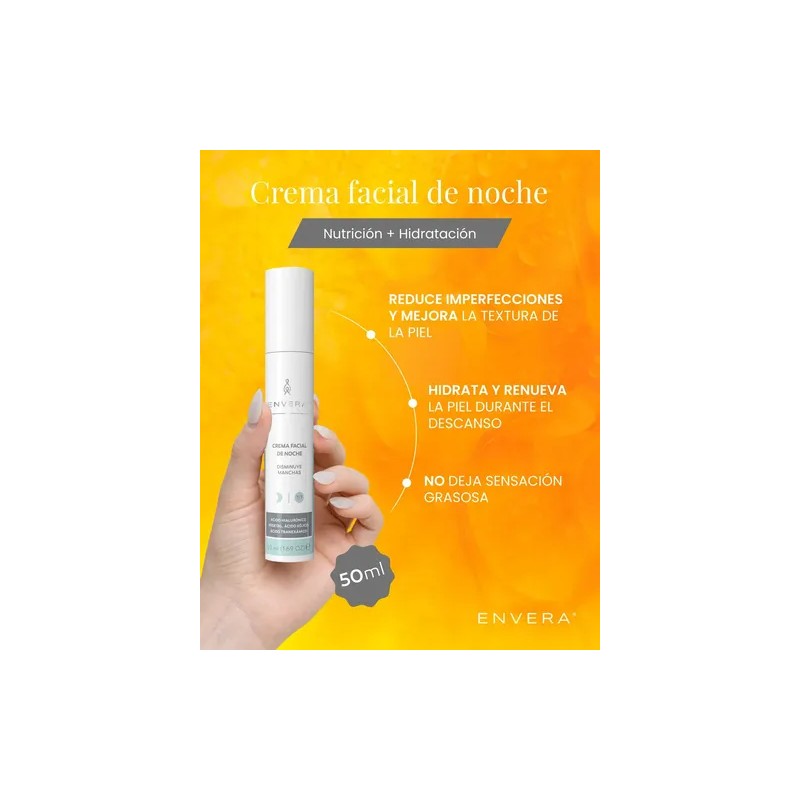 Envera Kit Adios Manchas Protector Fps 50 Crema De Noche