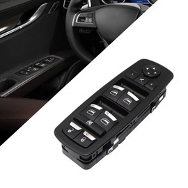 FZJDSD Master Power Window Switch Compatible with Maserati Ghibli Diesel S Q4,Quattroporte GTS Diesel S Q4 S V6 2014-2018 Front Left Side 3 Pins Replace 670010305, 670025406, 670097037