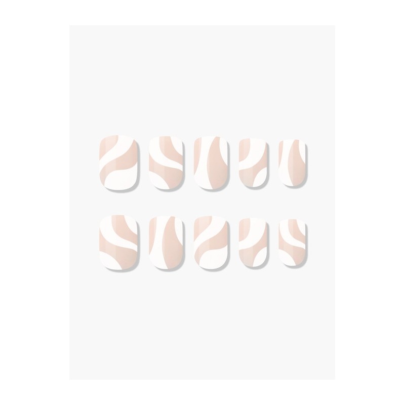 Reusable Nail Tip Ego Wave (Regular Square) / 리유저블 네일팁