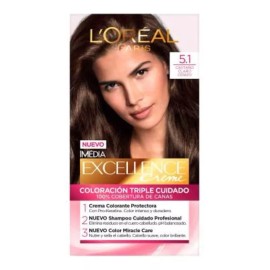 L'Oréal 5 Pz Tinte Para Cabello L'oréal Paris Imédia Excel Creme 5.1