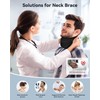 Qwnccet Neck Brace Cervical Collar - Neck Support Brace for