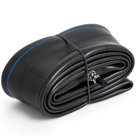 2-PCS 2.50/2.75-18(80/90-18) TR4 Straight Valve Stem Heavy Duty Butyl Rubber Dirt Bike Motorcycle Replacement Inner Tubes Compatible with Mini Pit Bikes, Off-Road Motorcycles Front/Rear Tire Tubes