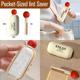 Lint Roller，2 in 1 Mini Lint Roller,Washable lint Roller,Pet Hair Remover for Furniture,Dog Cat Hair,Travel,Household