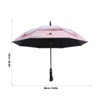 Portable Umbrella with Fan Reflective UPF 50+ Sun and Rain