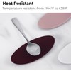 Carrotez Small Silicone Coffee Spoon Rest 2 pcs (0.2" x