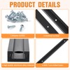 Zonon 4 Pack 48 Inch Double-cut Profile Universal T Track