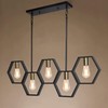 ACNKTZ 5-Light Dining Room Light Fixtures Over Table, Industrial Kitchen