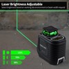 Firecore 360° Laser Level with Tripod, 100Ft Self Leveling Laser