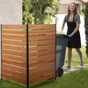 Air Conditioner Fence, 60" W x 38" H Wood Privacy