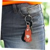 DIYEAH Leather Keychain Pendant Pet Keepsake Cat Dog Keychain Cat