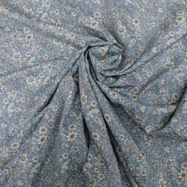 Rose & Hubble Small Ditsy Vintage Flowers 100% Cotton Poplin Floral Print Fabric, 112cm Wide (Ideal for Crafts, Quilting, Dressmaking)