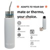BONMATEI NEW Premium Self-Stirring Mate | 2-in-1 Stainless Steel Mate