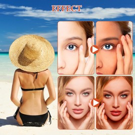 ThrivingAura Intensive Tanning Gel, Tanning Gel Tanning Cream, Dark Brown Tanning Gel Deluxe,Intense Tanning Gel Intense Tanning Deluxe Gel for Sunbeds & Outdoor Sun (1 PCS)