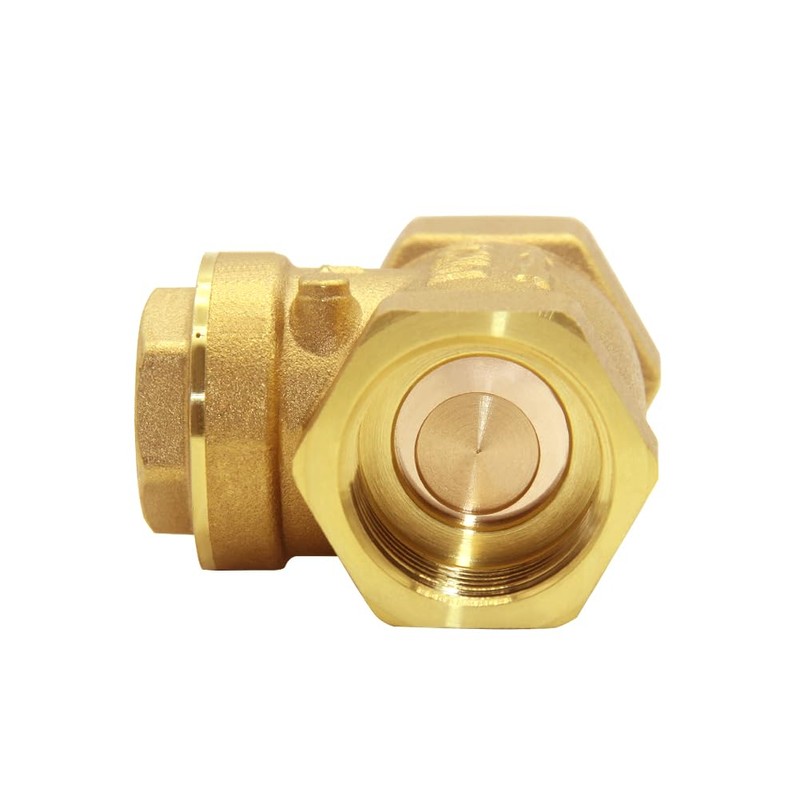 Joywayus 3/4” Female Thread Brass Horizontal Check Valve DN20 One-Way