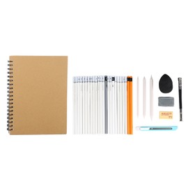 Charcoal Pencils Set Professional Prevent Breakage Drawing Pencils for Artists Beginners Drawing Shading Sketching