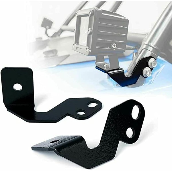 VPZMT RZR UTV LED Light Mounting Brackets Rust Proof Pod