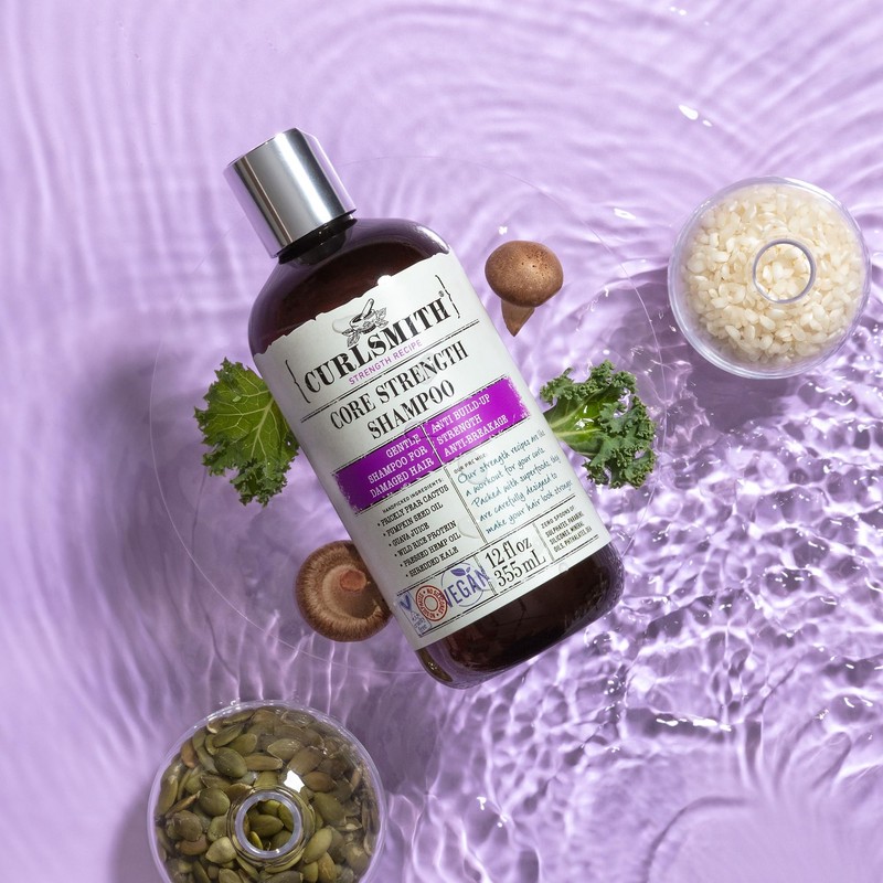 Curlsmith - Core Strength Shampoo - Gentle Protein Rich Shampoo