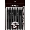 Pentel Gel Ink Ballpoint Pen, EnerGel S, 0.5mm, Black Body,