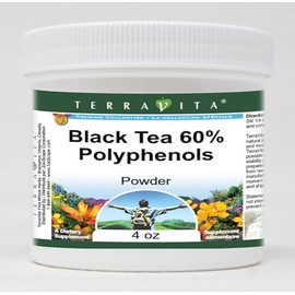Black Tea 60% Polyphenols Powder (4 oz, ZIN: 519365)
