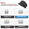 TOP-MAX Extended Cab Rear Vent Window Latch Compatible with 1999-2007