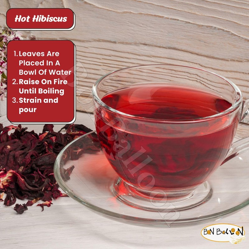 Natural Hibiscus Flower Tea Dried Egyptian Herbal Caffeine Free Aswani