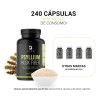 Fibra Psyllium Husk 240 Cápsulas Life Sabor