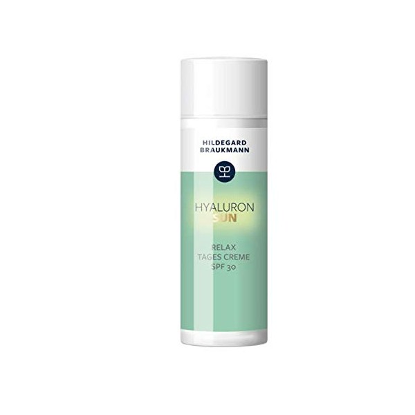 Hildegard Braukmann Hyaluronic Sun Relax Day Cream, Sun Protection Factor 30, Pack of 1 (1 x 50 ml)