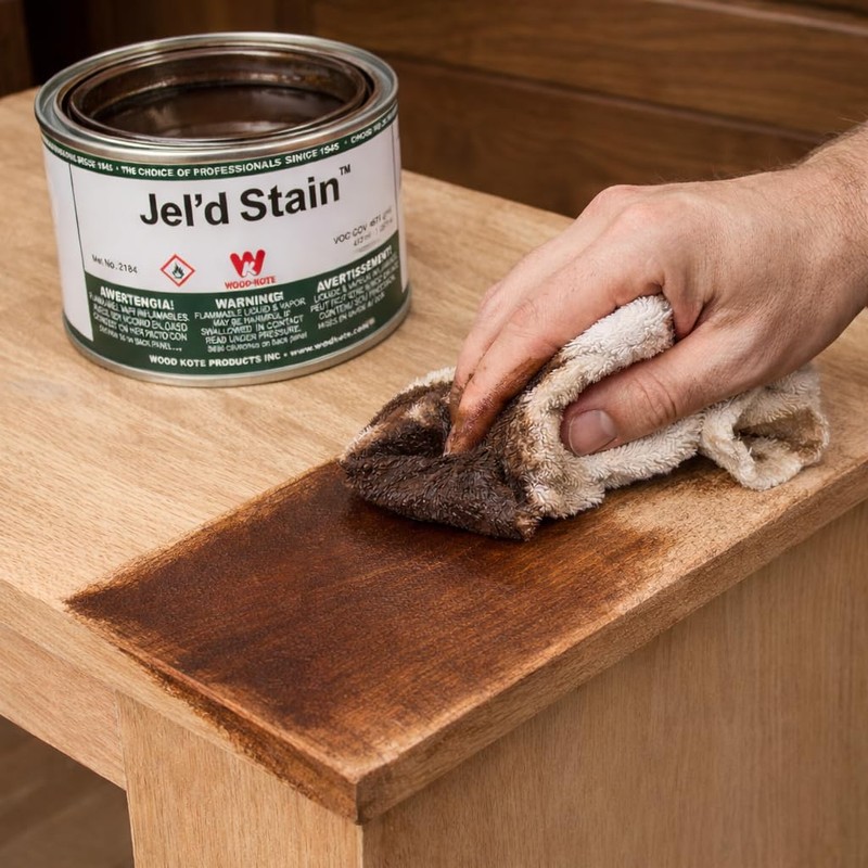 WOOD KOTE PRODUCTS INC 224-9 12OZ DK OAK JEL FT.