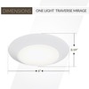 Generation Lighting 14916RD-15 Transitional LED Fixture from Seagull - Traverse