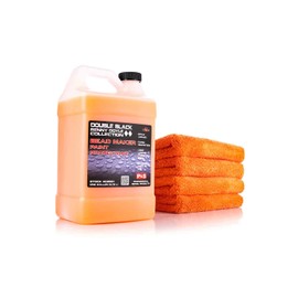 P & S PROFESSIONAL DETAIL PRODUCTS Bead Maker with 4 Eagle Edgeless Microfiber Towels by The Rag Company - Paint Protectant & Sealant, Long Lasting Gloss Enhancement, Hydrophobic Finish (1 Gallon)