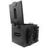 Kayak Fishing Crate with 4 Rod Holders,13"x13" Kayak Tackle Storage