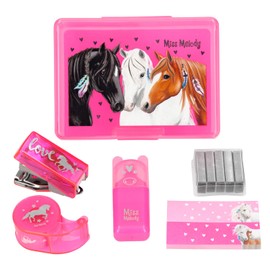 Depesche 5776 Mini Desk Set in Box with Horse Motif Miss Melody Assorted