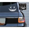 Printbeat Demon Smile Vinyl Decals Stickers for Cars, Vans, Trucks,