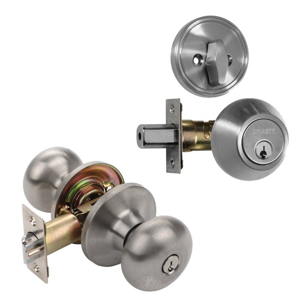Dynasty Hardware V-CP-TAH-US15, Tahoe Front Door Knob Entry Lockset and