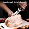 Astercook Kitchen Shears, Premium Stainless Steel Poultry Best Scissors, Multi-Purpose