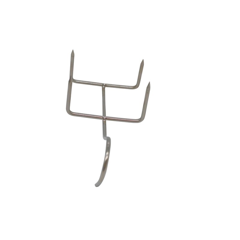 Smoking Hooks Meat Hooks Double Holder 14 cm Pack of